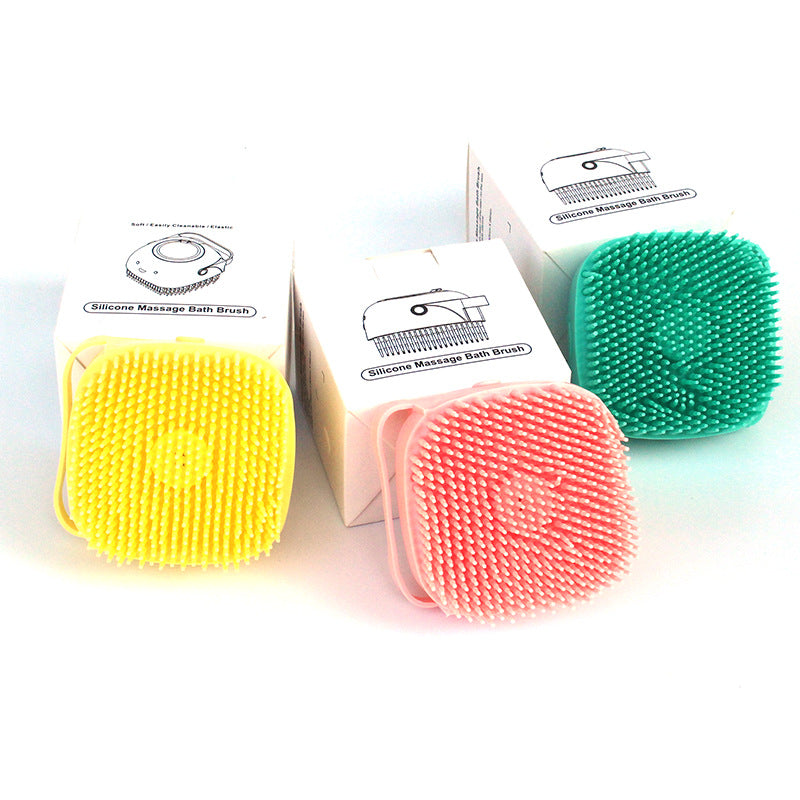 pet bath shampoo brush
