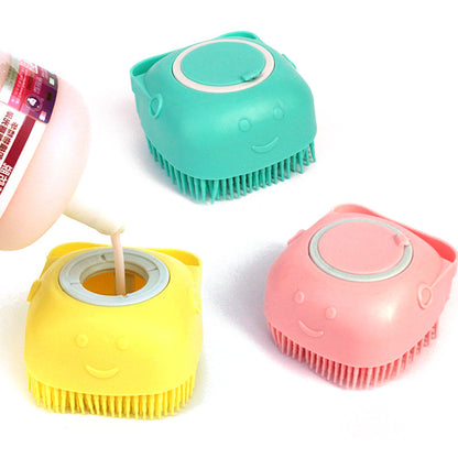 pet bath shampoo brush