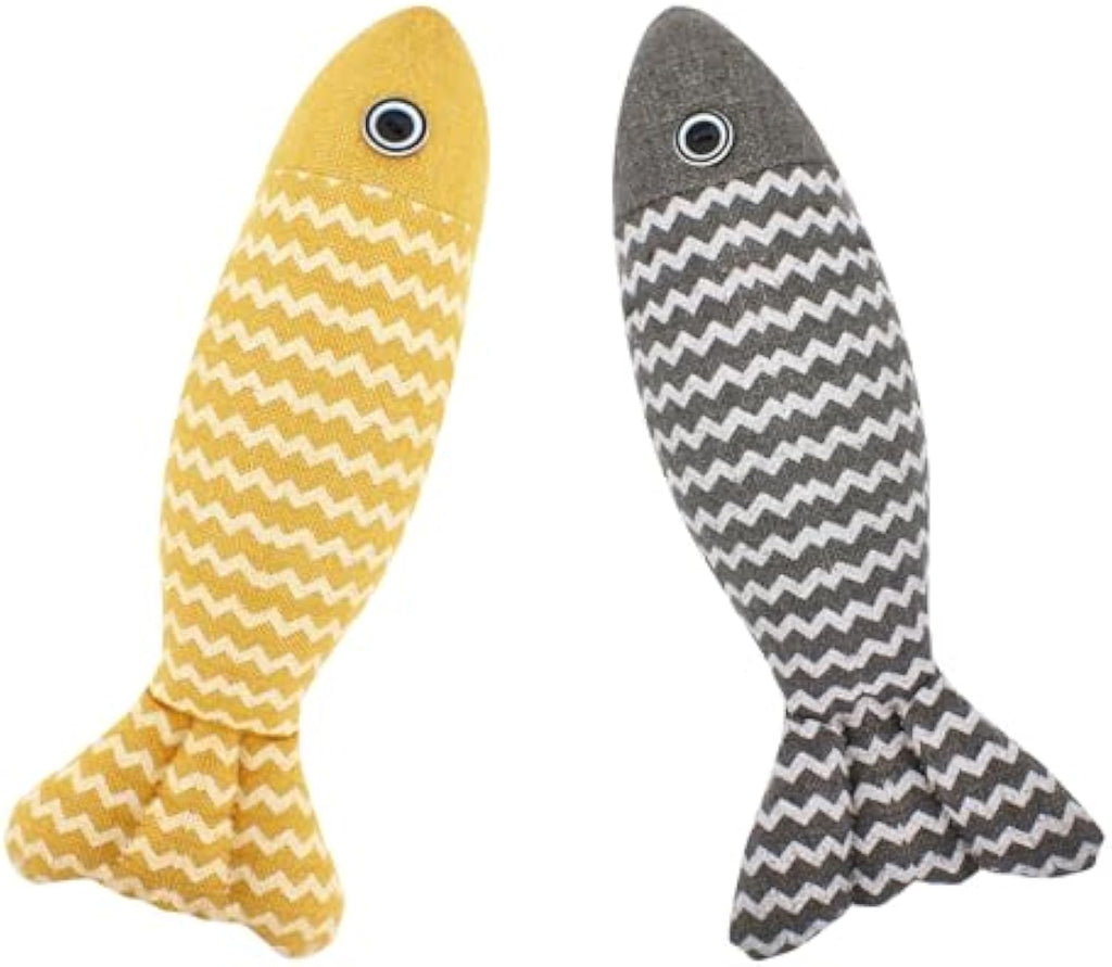 catnip fish kicker toy