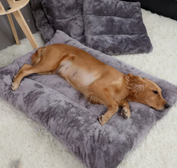 Plush Pet Bed for Dogs and Cats