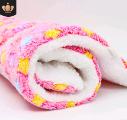soft fleece pet blanket