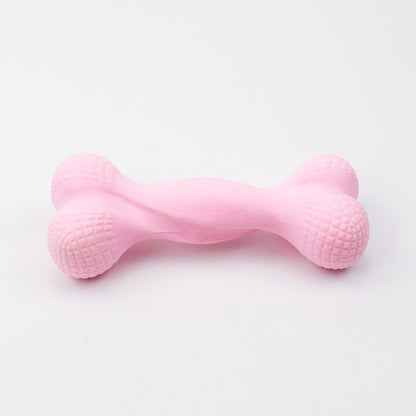 Foam Chew Bone Dog Toy - Lightweight Fetch &amp; Carry yellow color option