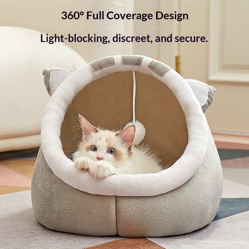 360 degree full coverage design of a soft pudding bed.