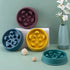 Petal Slow Feeder Dog Bowl - Anti-Gulp Maze Bowl