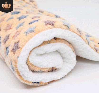 soft fleece pet blanket
