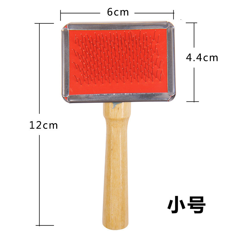 Homebody Wooden Handle Pet Brush