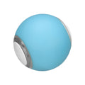Self-rolling cat ball with eye-safe LED lighting for indoor cats