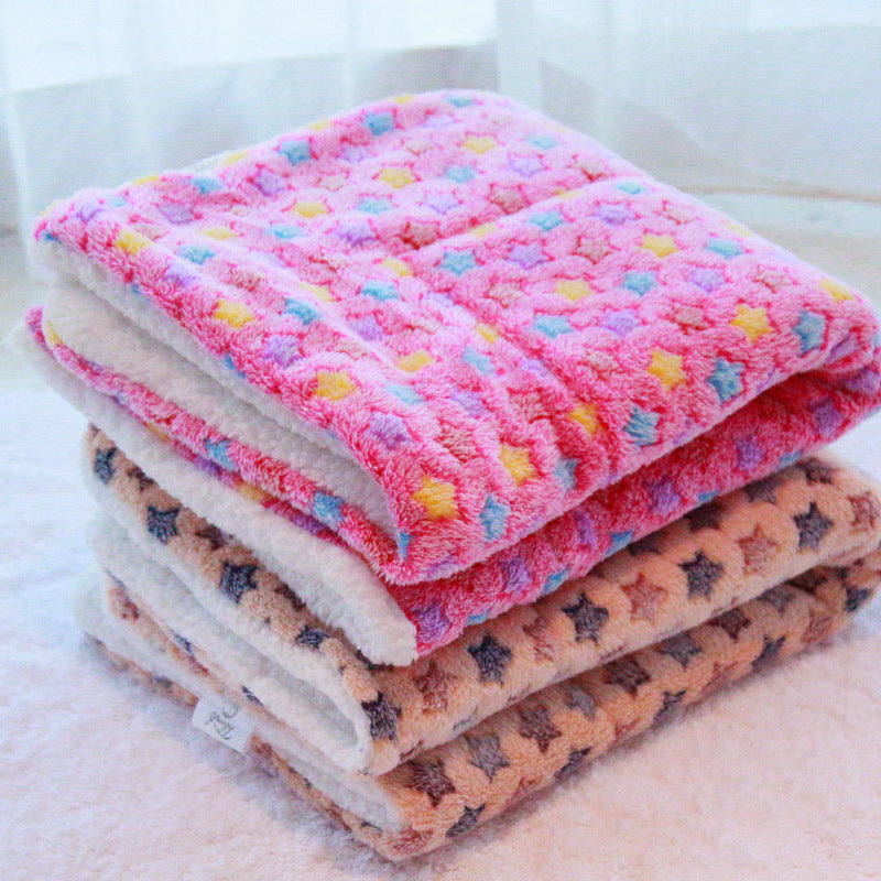 soft fleece pet blanket