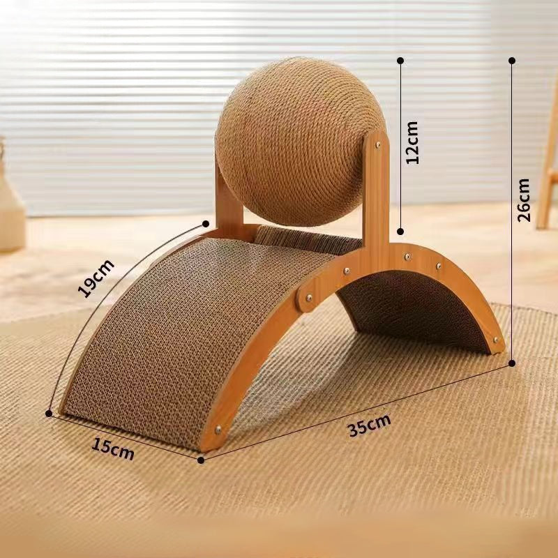 wobble ball cat scratcher