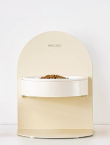 Strong magnetic ceramic cat bowl.
