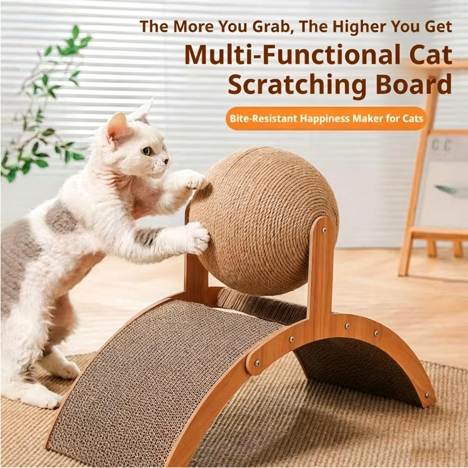 wobble ball cat scratcher