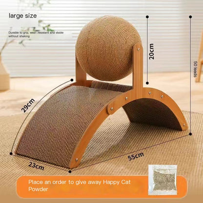 CatBall Scratching Post Durable Vertical Cat Toy