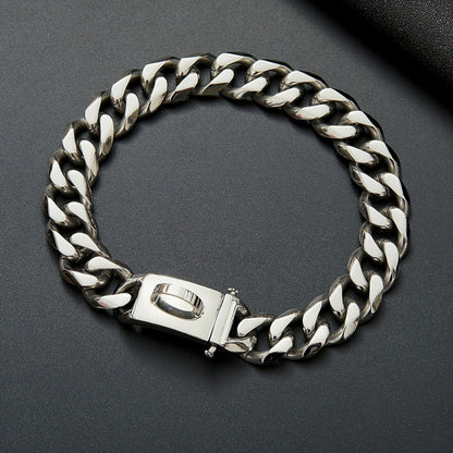 stainless steel dog leash and collar
