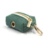 Compact corduroy  pouch for carrying dog waste bags on walks