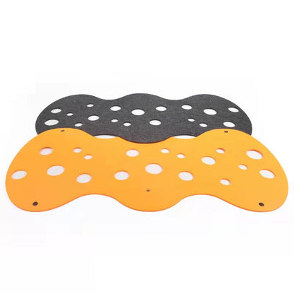 Felt Cat Tunnel Toy - Multi-Color Dual Tone Felt Pet Toys for Cats and Kittens
