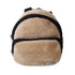 Soft Flannel Cream Dog & Cat Backpack with Treat and Poop Bag Pockets