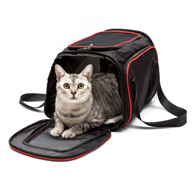 Pet Carrier Bag Portable Shoulder &amp; Handheld Pet Bag