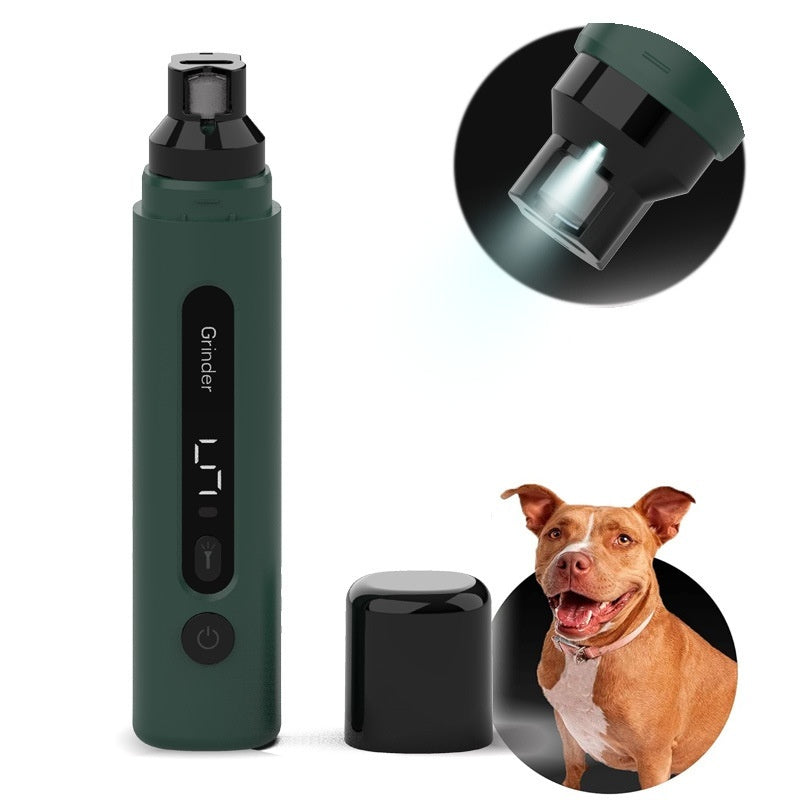 Quiet Electric Nail Grinder - Diamond Bit Grinding Head Close Up