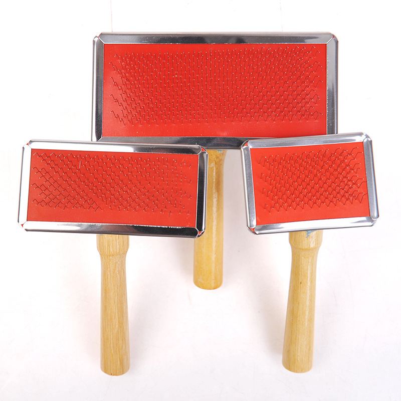 Homebody Wooden Handle Pet Brush