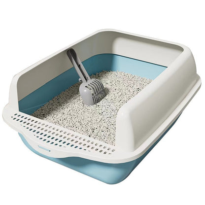 Large Semi Enclosed Cat Litter Box