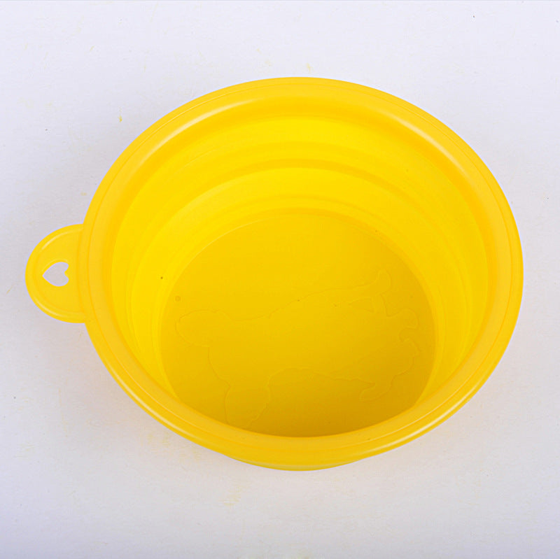 Collapsible Silicone Pet Bowl