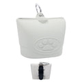 Dishwasher safe silicone dog treat pouch for walks