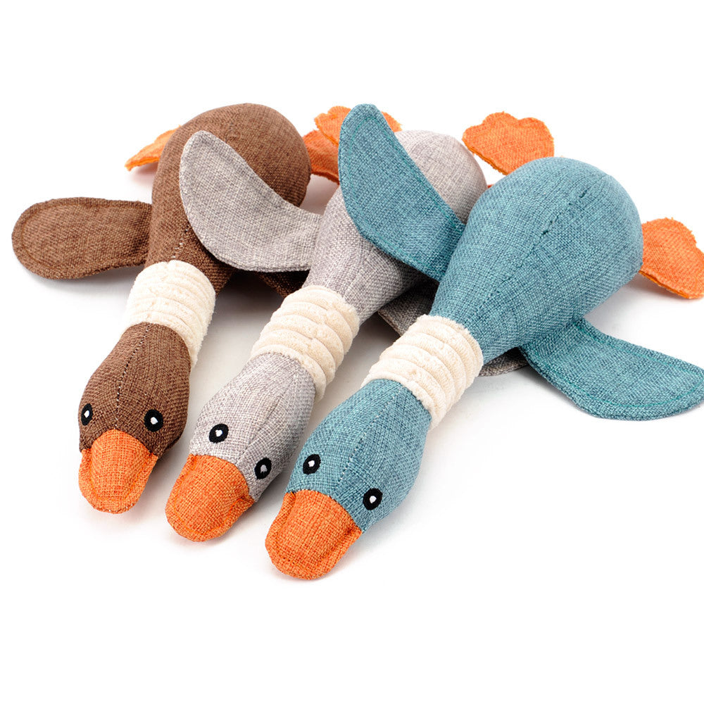 Squeaky Plush Dog Chew Toy