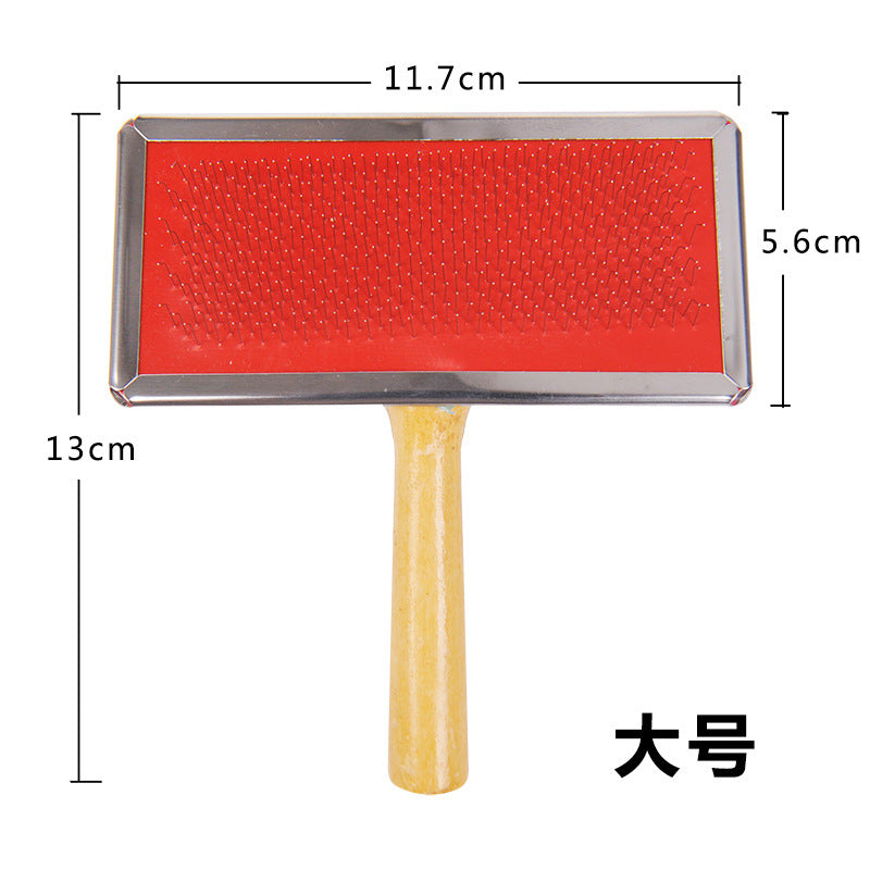 Homebody Wooden Handle Pet Brush